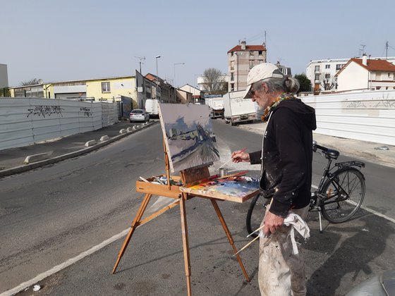 Montreuil Romainville street