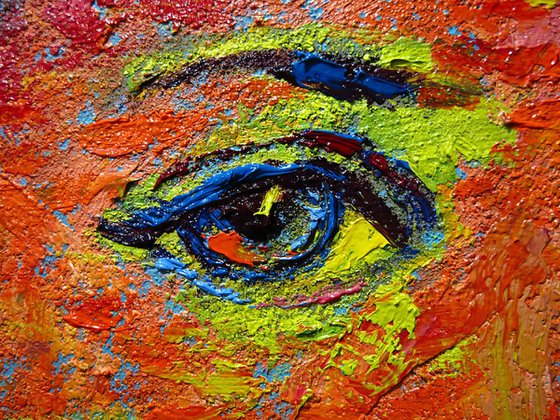 Original Oil Painting Woman