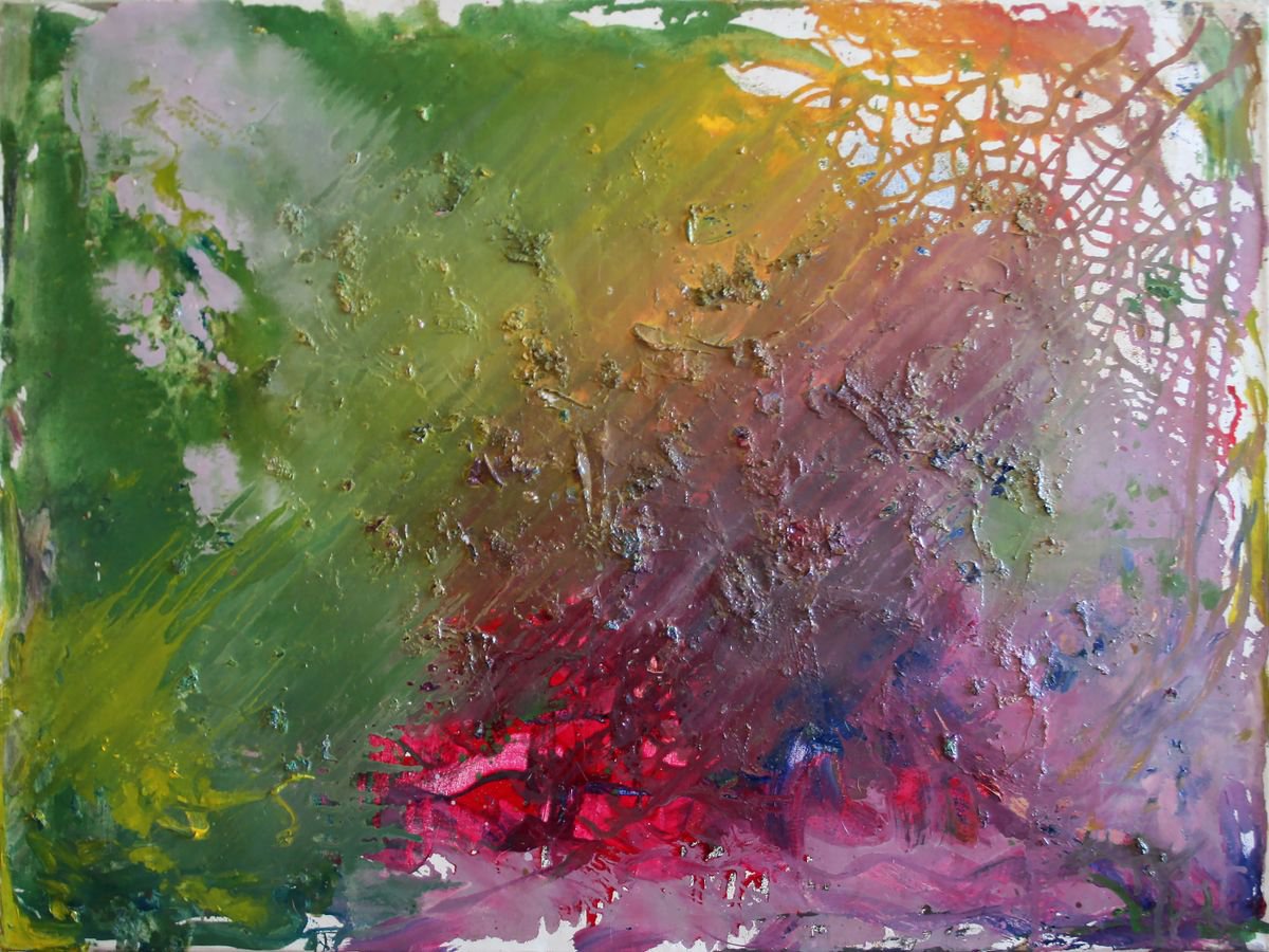 Expressive Oil Painting , Spring Rhapsody By Salana Art / Svetlana Samovarova, 31 X 24, Artwork For Sale On Artfinder