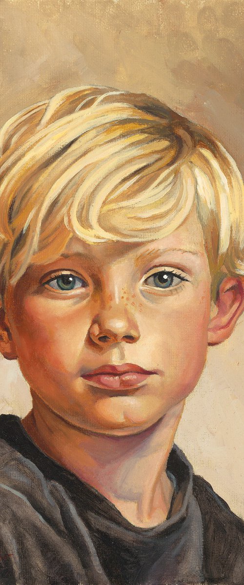 Innocence in Gold by Tatyana Holodnova