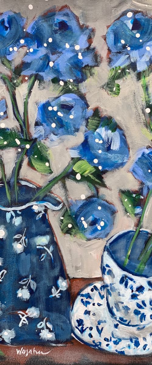 “Lundi, Bleu” by Holly Wojahn