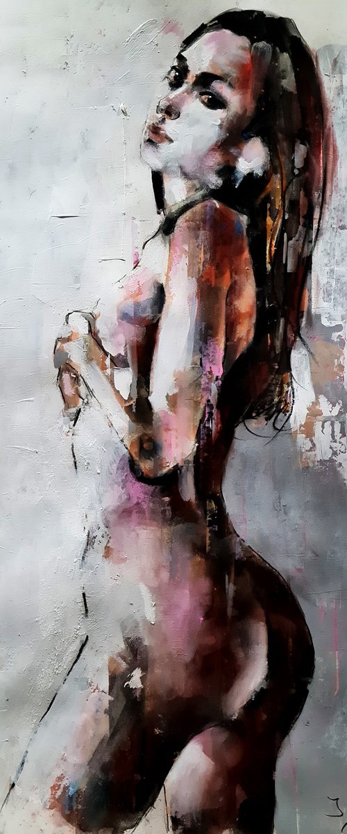 figure with grey 2-27-23 by Thomas Donaldson