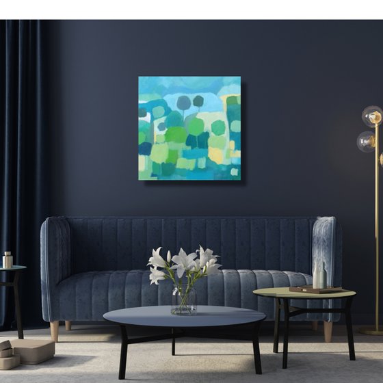 Abstract Hampshire Landscape III
