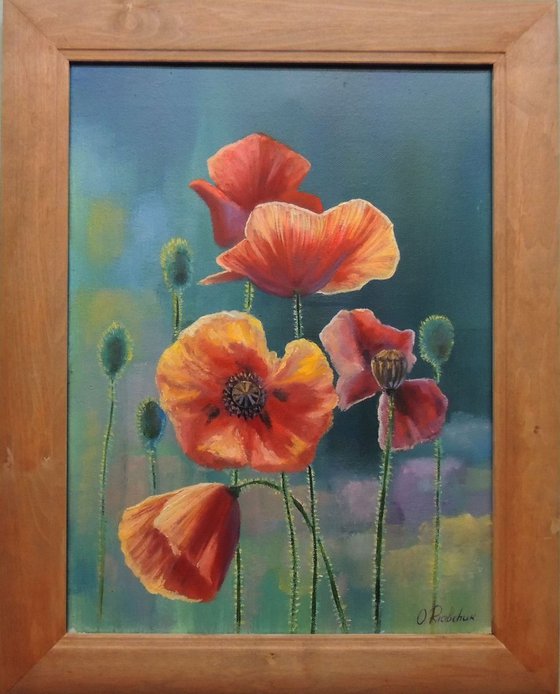 Cheerful Poppies