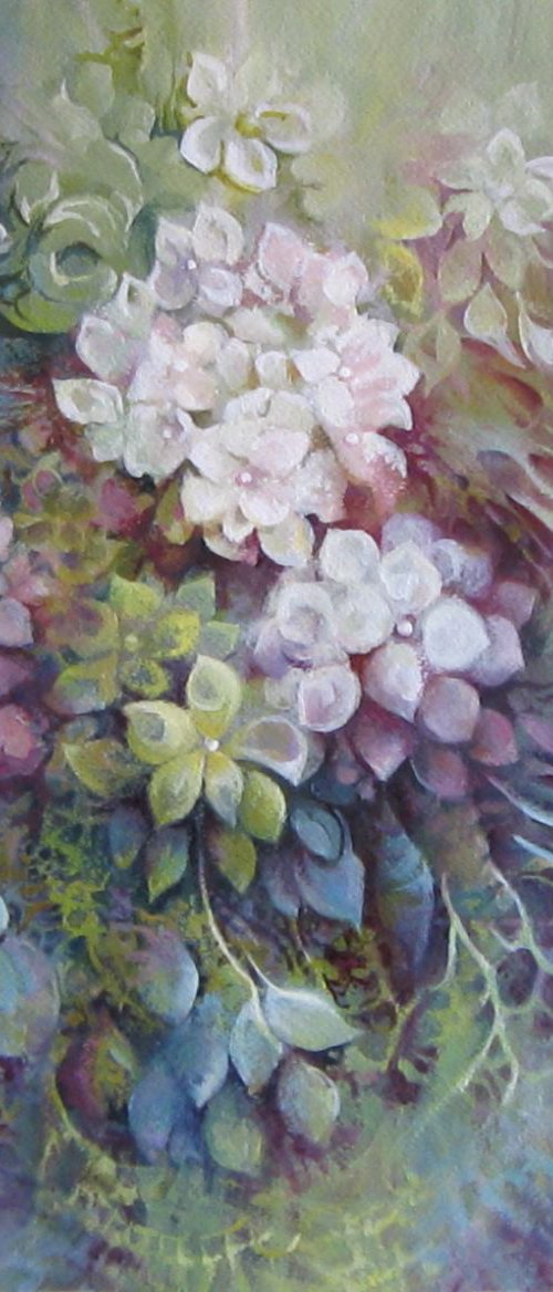 Spring - floral art, hydrangea by Elena Oleniuc