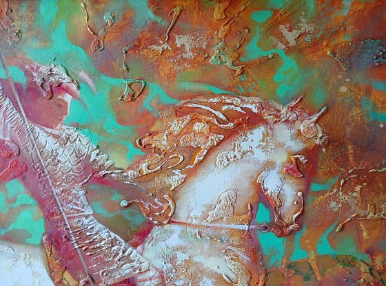 Warrior on Horseback