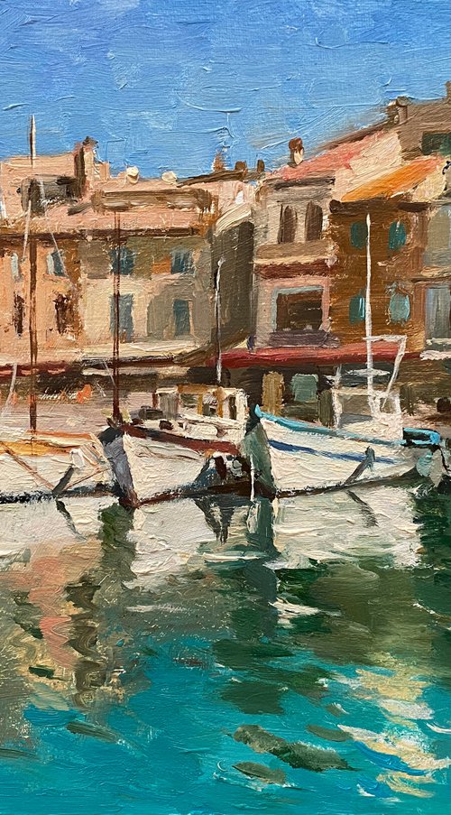 France Seascape - Cassis by Ling Strube