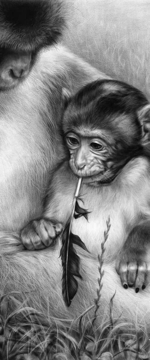 Ready For The Jungle School by Danguole Serstinskaja