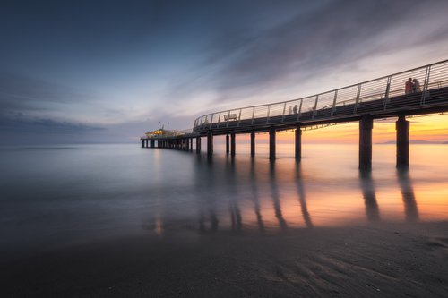 TOWARDS THE SEA - Photographic Print on 10mm Rigid Support by Giovanni Laudicina