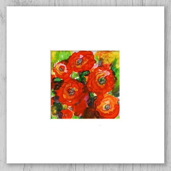 Encaustic Floral Collection 1