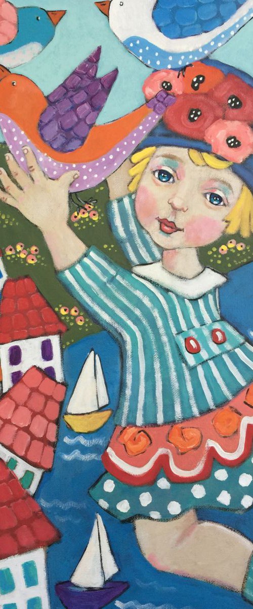 "Piper's First Flight" by Holly Wojahn