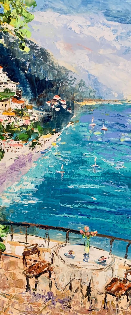 Blooming Terrace. Portofino by Vilma Gataveckienė
