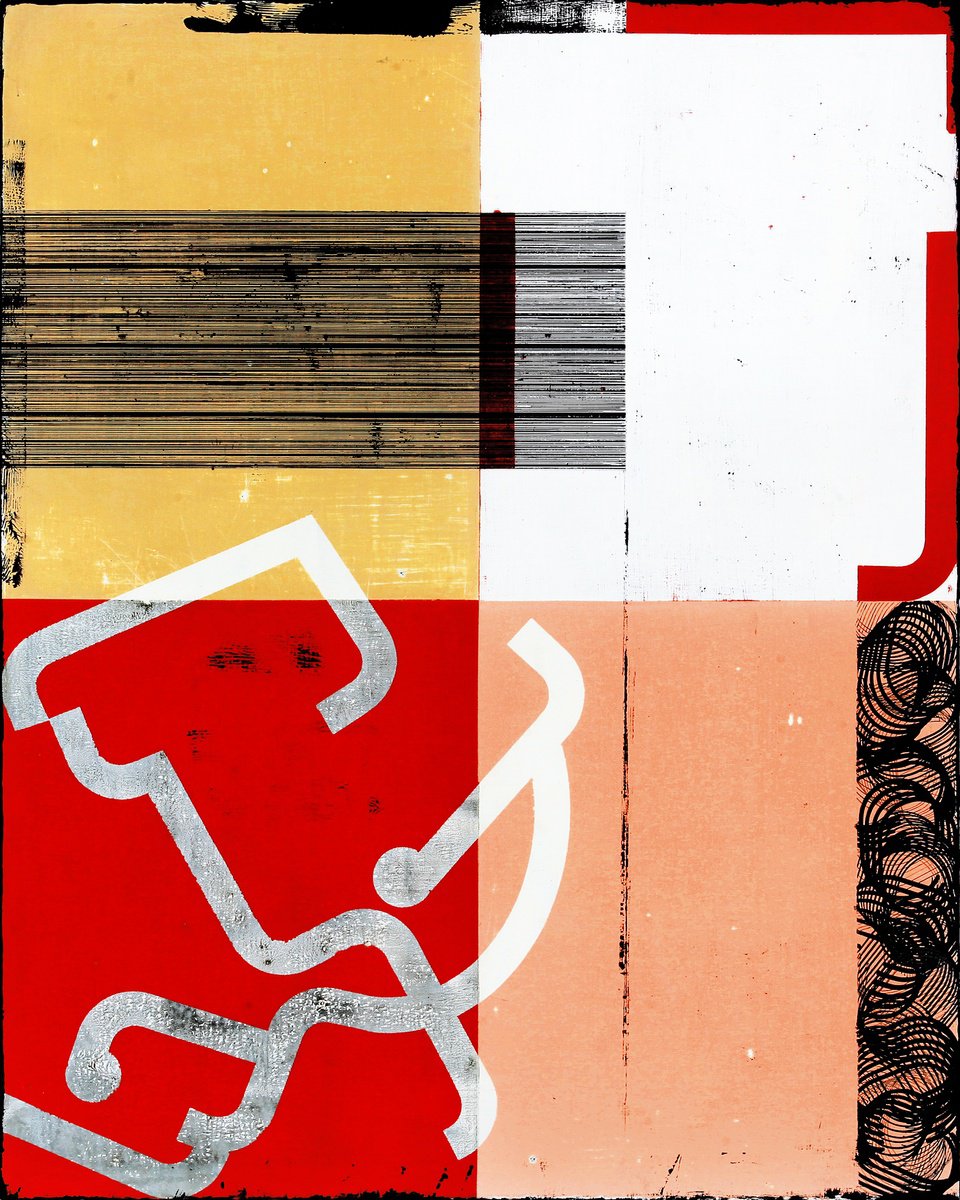 Geometric Painting , Album 10. By Petr Strnad, 16 X 20, Artwork For Sale On Artfinder