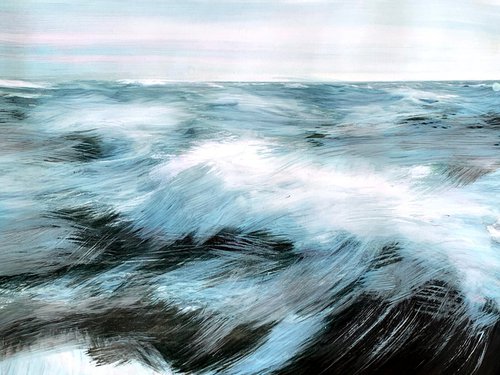 Rough Sea by Siniša Alujević