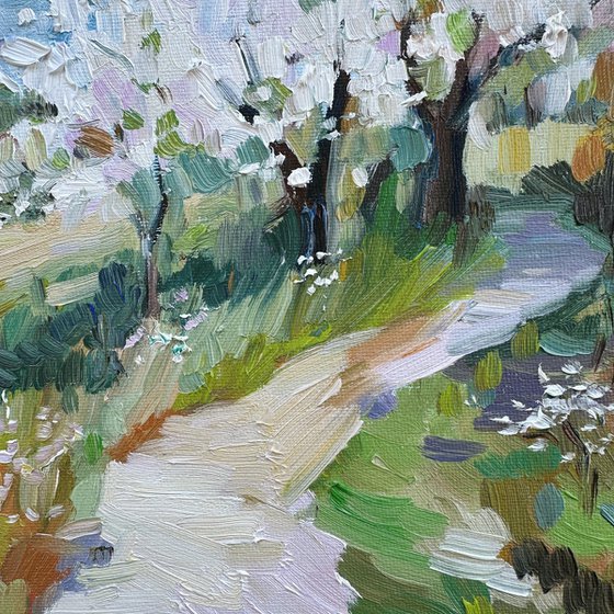 Spring House Landscape