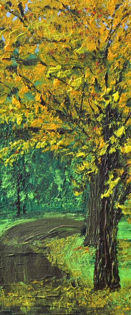 Autumn In Hyde Park London 1 by Daniel Urbaník
