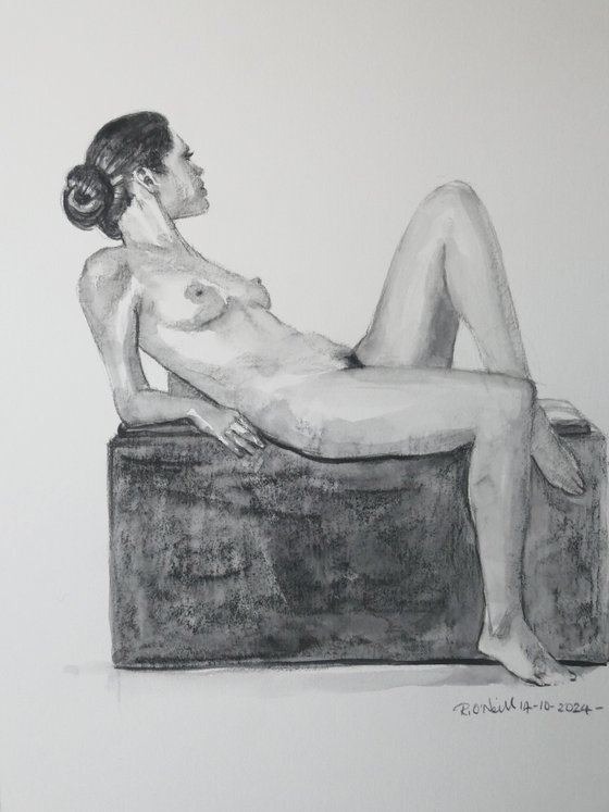 Reclining female nude