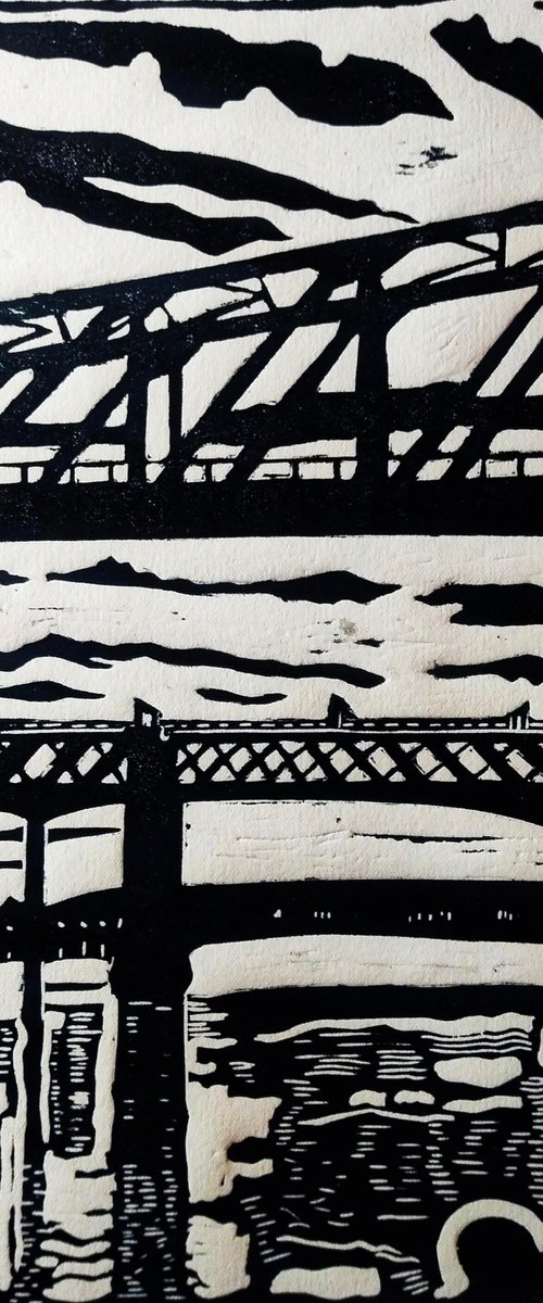 Bridges over the Tyne II by Mark  James Murphy