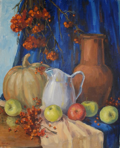 Gifts of autumn by Elena Sanina