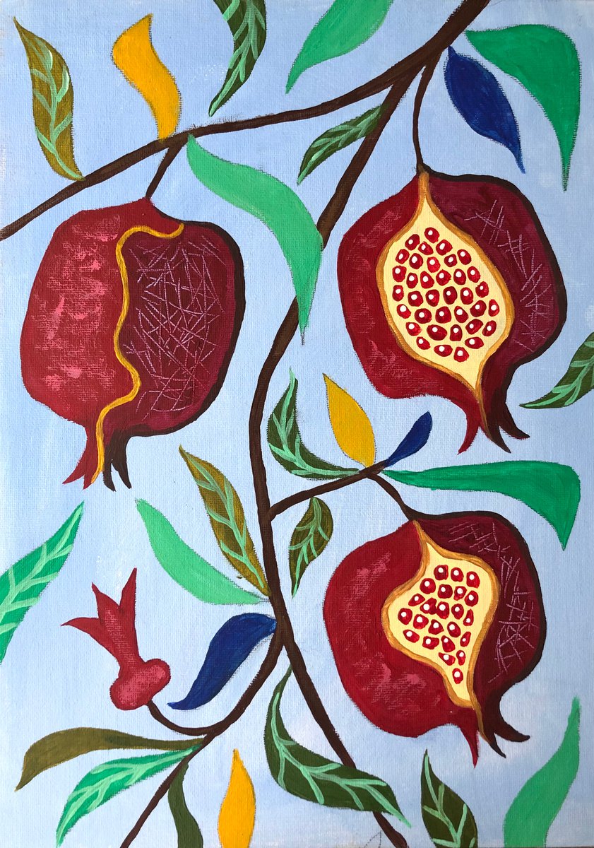 Pomegranate by Varvara Maximova