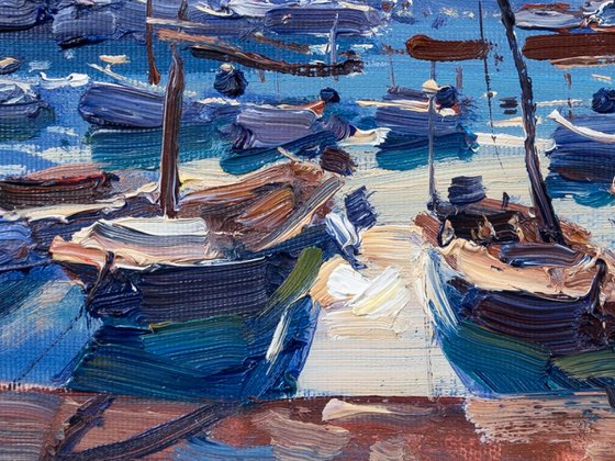 Morning. Boats - II