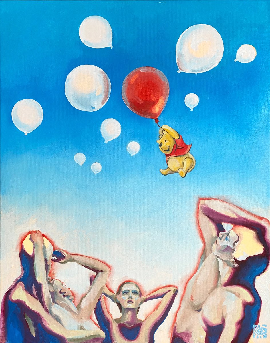 Unidentified flying balls by Alek Tretiak