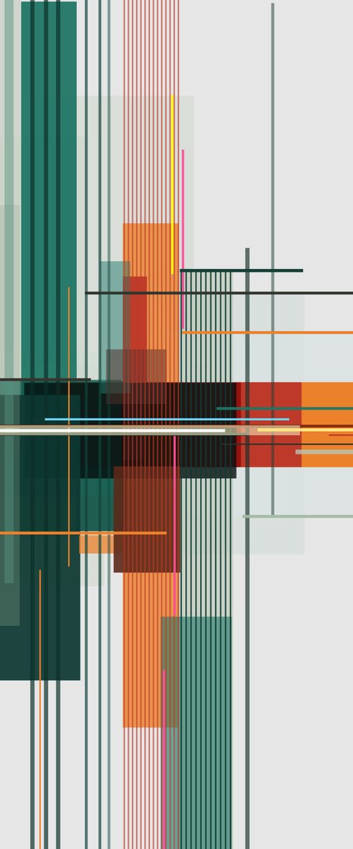 Structural Interference 7 by Veronika Obushikhina