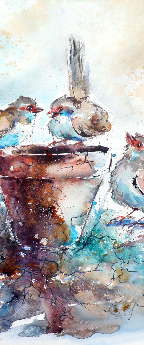 Three birds by Kovács Anna Brigitta