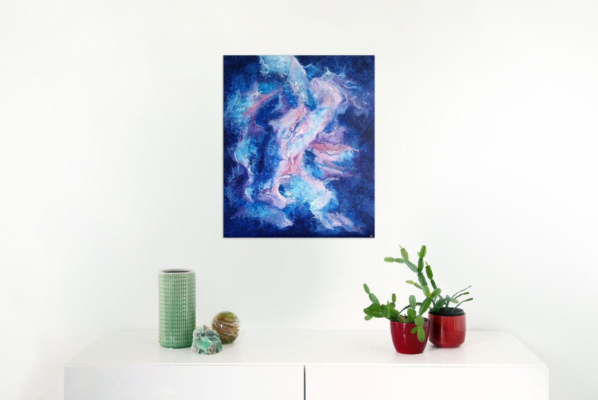 Abstract Celestial Painting: 'Visionary'