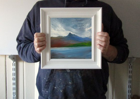 Scottish landscape painting Across Assynt