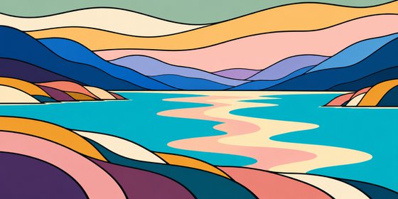 Flowing Landscape #48