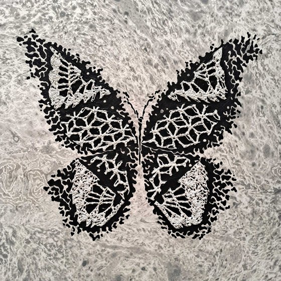 Set of 4 «LacyButterflies»