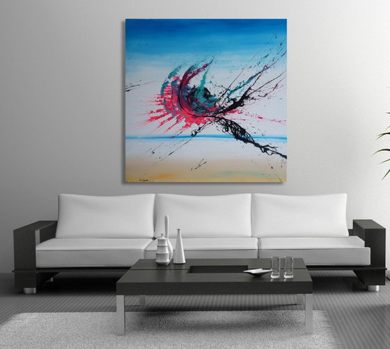 Sex On The Beach (Spirits Of Skies 100053) (100 x 100 cm) XXL (40 x 40 inches)