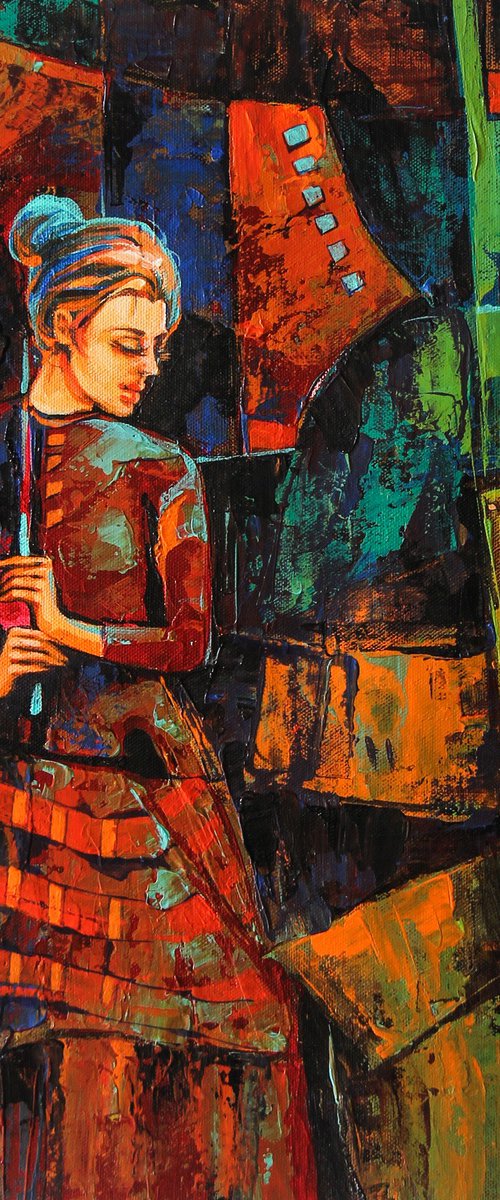 Just a Gaze by ARTIST GURDISH PANNU