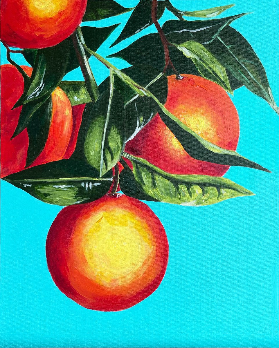 SICILIAN ORANGES by Maiia Axton