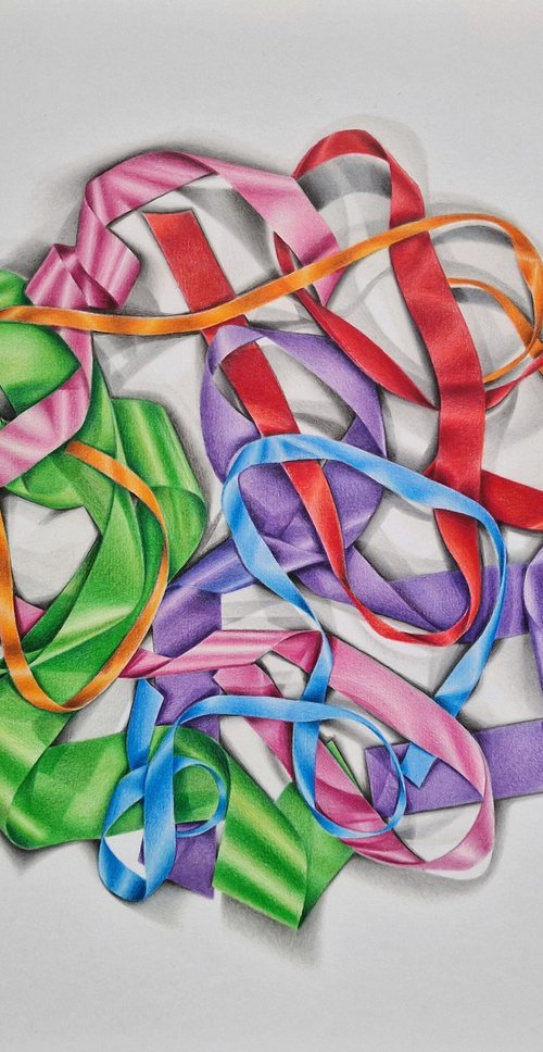 So many ribbons by Daniel Shipton