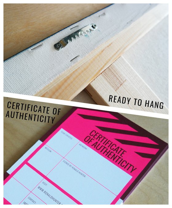 Untitled Black - Turquoise