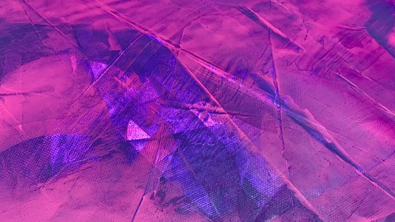 Pink purple abstract no. 4724