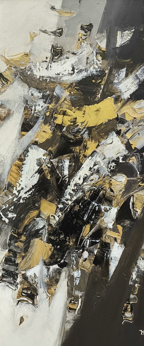 Echoes in Gold and Black by Hayk Miqayelyan