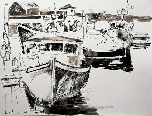 Old Harbor by Jelena Djokic