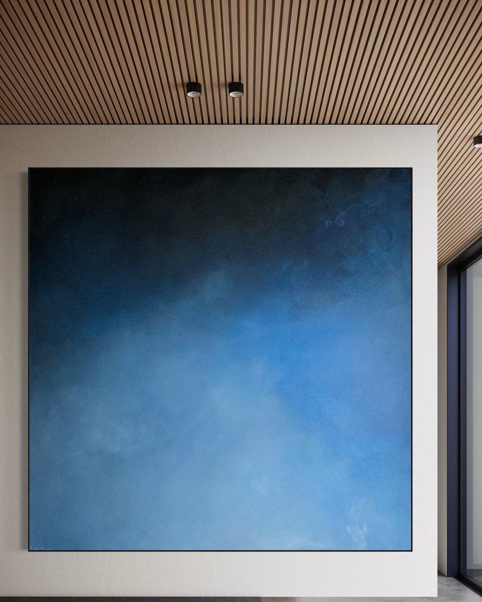  Deep Current By Gabriela Azar Schreiner, 71 X 71, Artwork For Sale On Artfinder