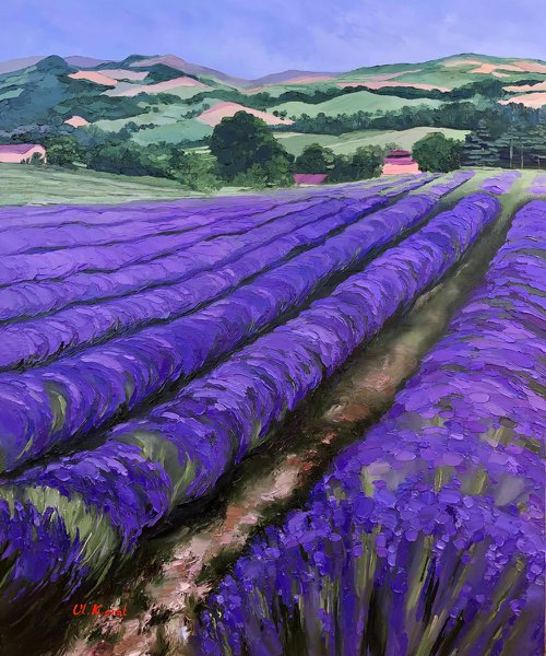 Provence romantique by Ulyana Korol