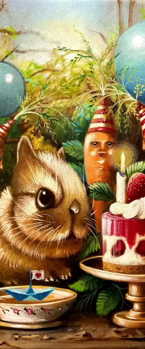 Happy Birth day carrots by Valentina Toma' aka Zoe Chigi