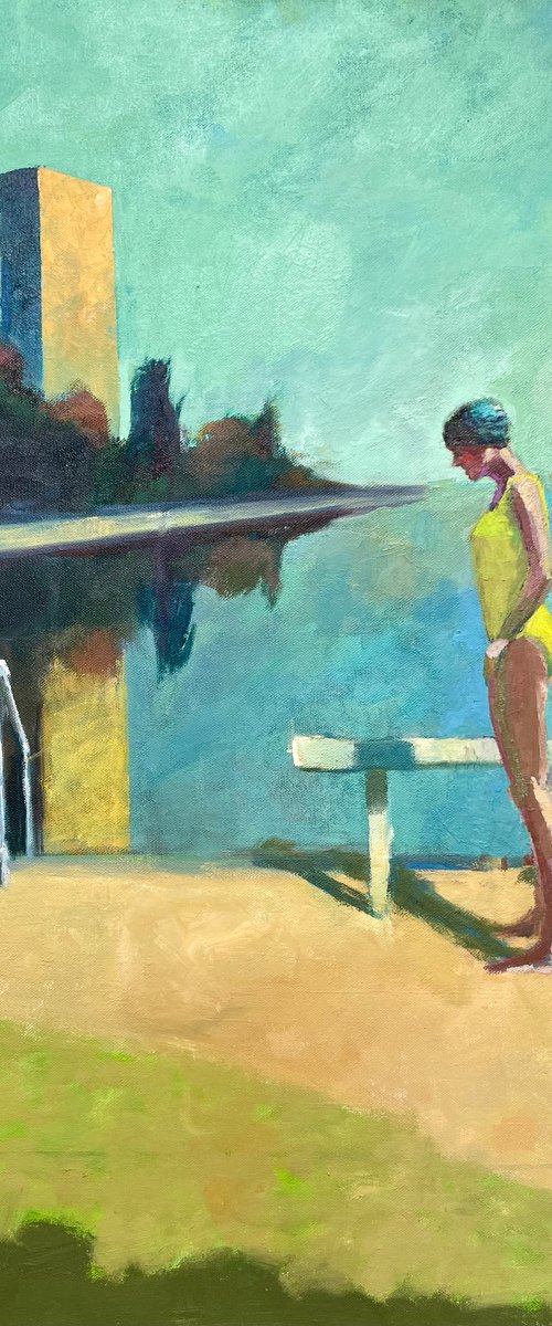 Urban Lake by Joe Mcdonald