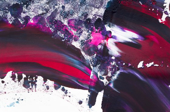 Deep purple, 200x90 cm