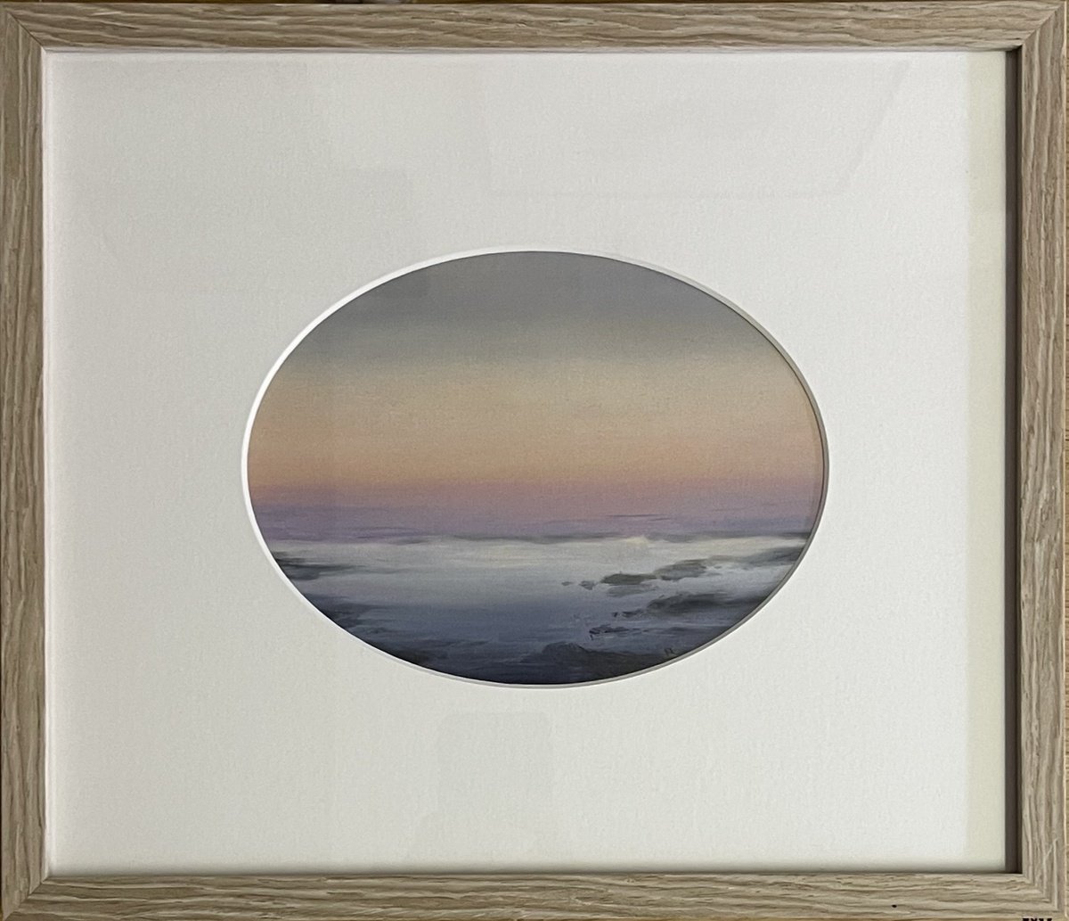 Impressionistic Landscape Oil Painting By Daiva Karaliute, 14 X 12, Eternity, Original Artwork