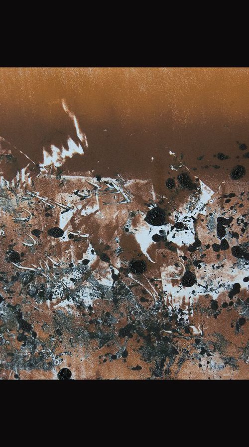 Abstract Landscape (Ochre I) by Przemek Kręt