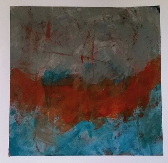 Untitled (Abstract Landscape Acrylic no.1)