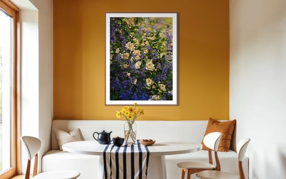 LAVENDER AND ROSES