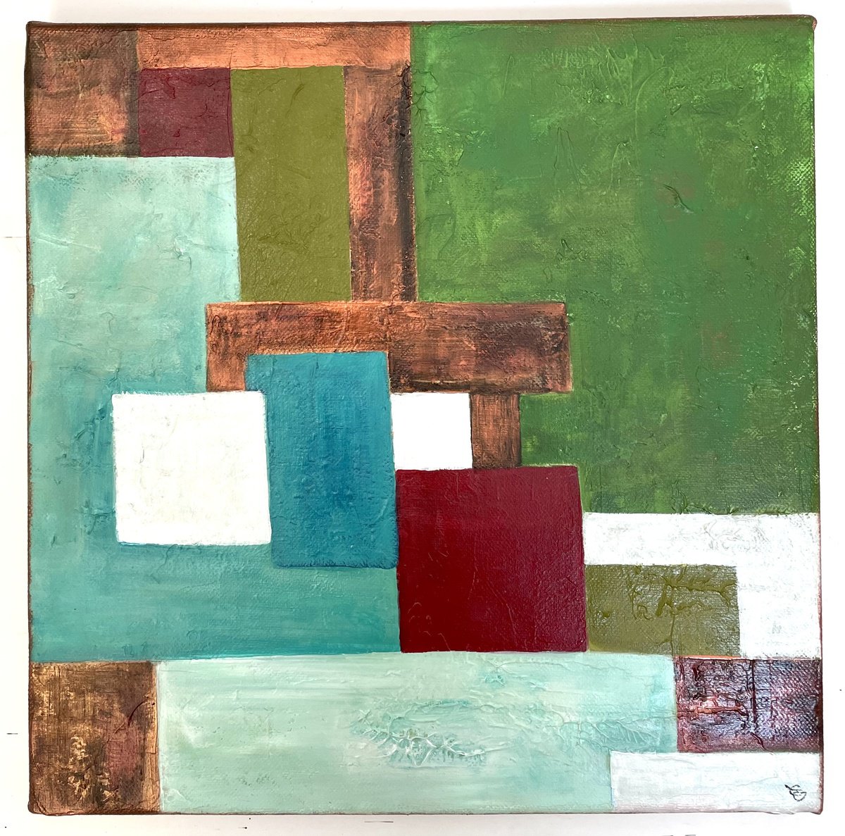 Conspiracy Theory By Eleanor Gabriel, 12 X 12, Artwork For Sale On Artfinder